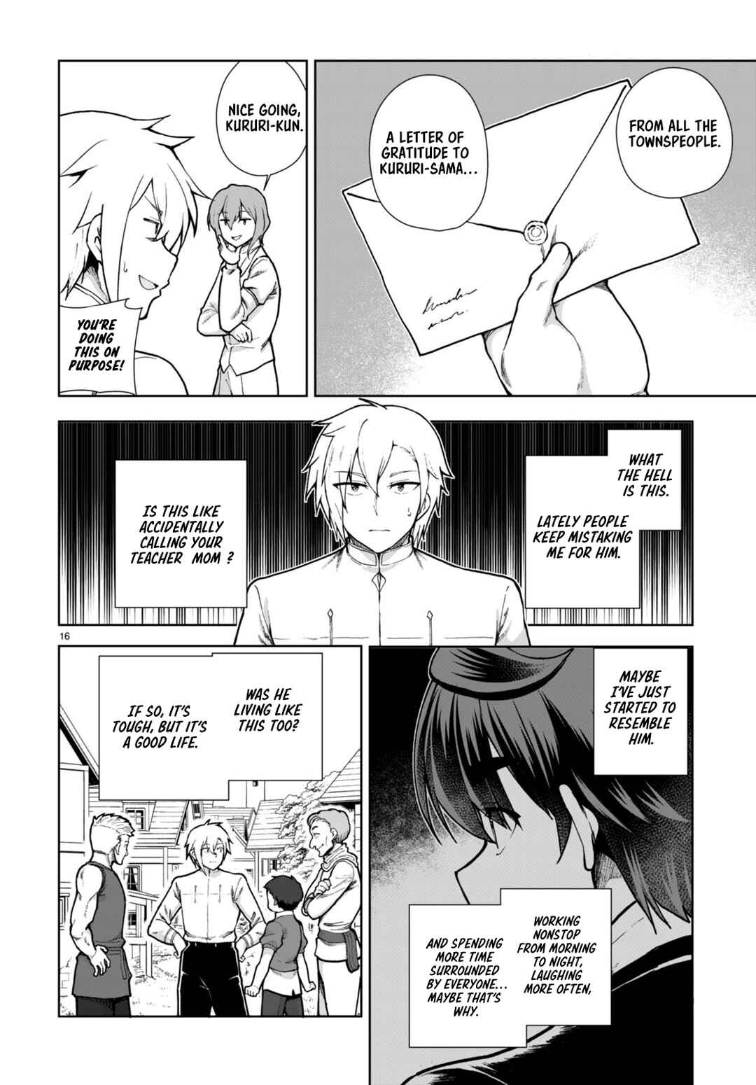 Page 18 Chapter 77 Botsuraku Yotei Nanode, Kajishokunin wo Mezasu