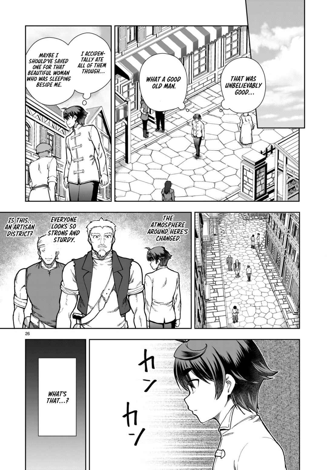 Page 28 Chapter 77 Botsuraku Yotei Nanode, Kajishokunin wo Mezasu
