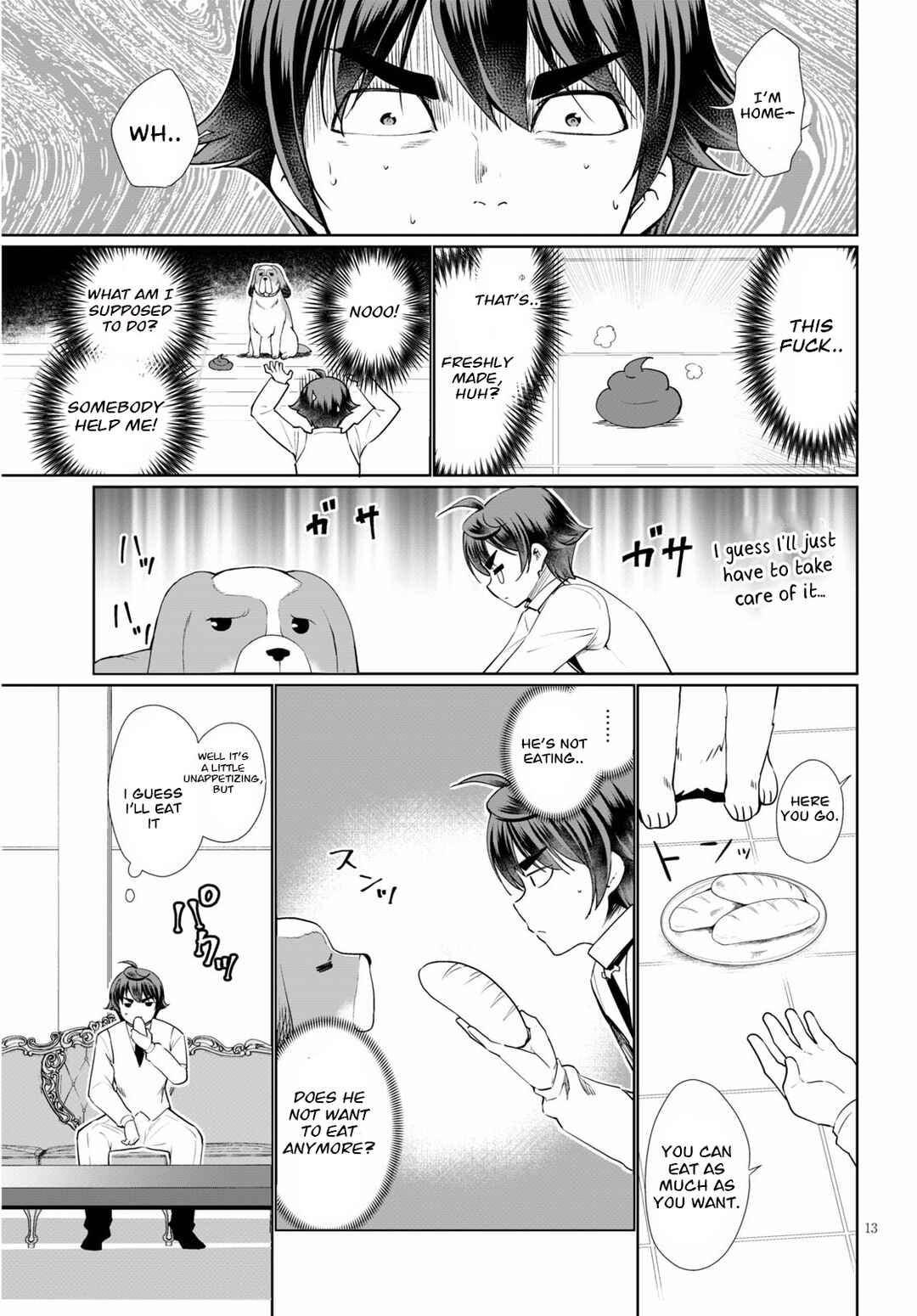 Page 13 Chapter 37 Botsuraku Yotei Nanode, Kajishokunin wo Mezasu