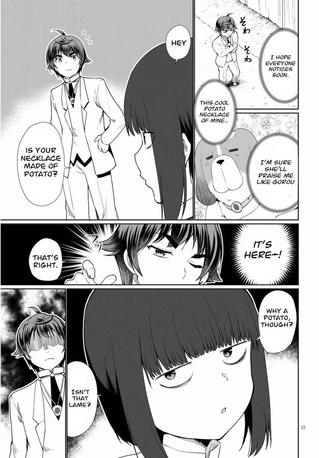 Page 15 Chapter 37 Botsuraku Yotei Nanode, Kajishokunin wo Mezasu