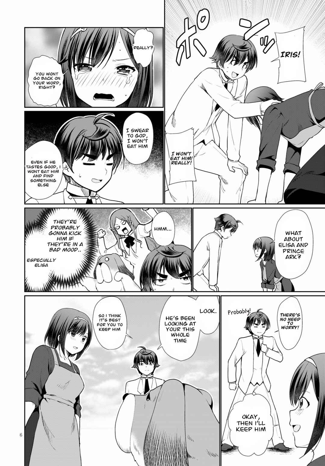 Page 6 Chapter 37 Botsuraku Yotei Nanode, Kajishokunin wo Mezasu