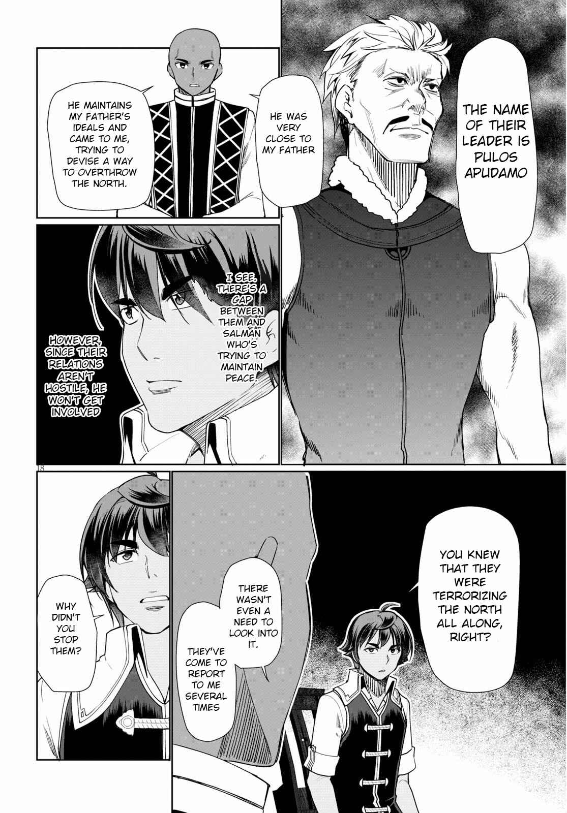 Page 18 Chapter 29 Botsuraku Yotei Nanode, Kajishokunin wo Mezasu