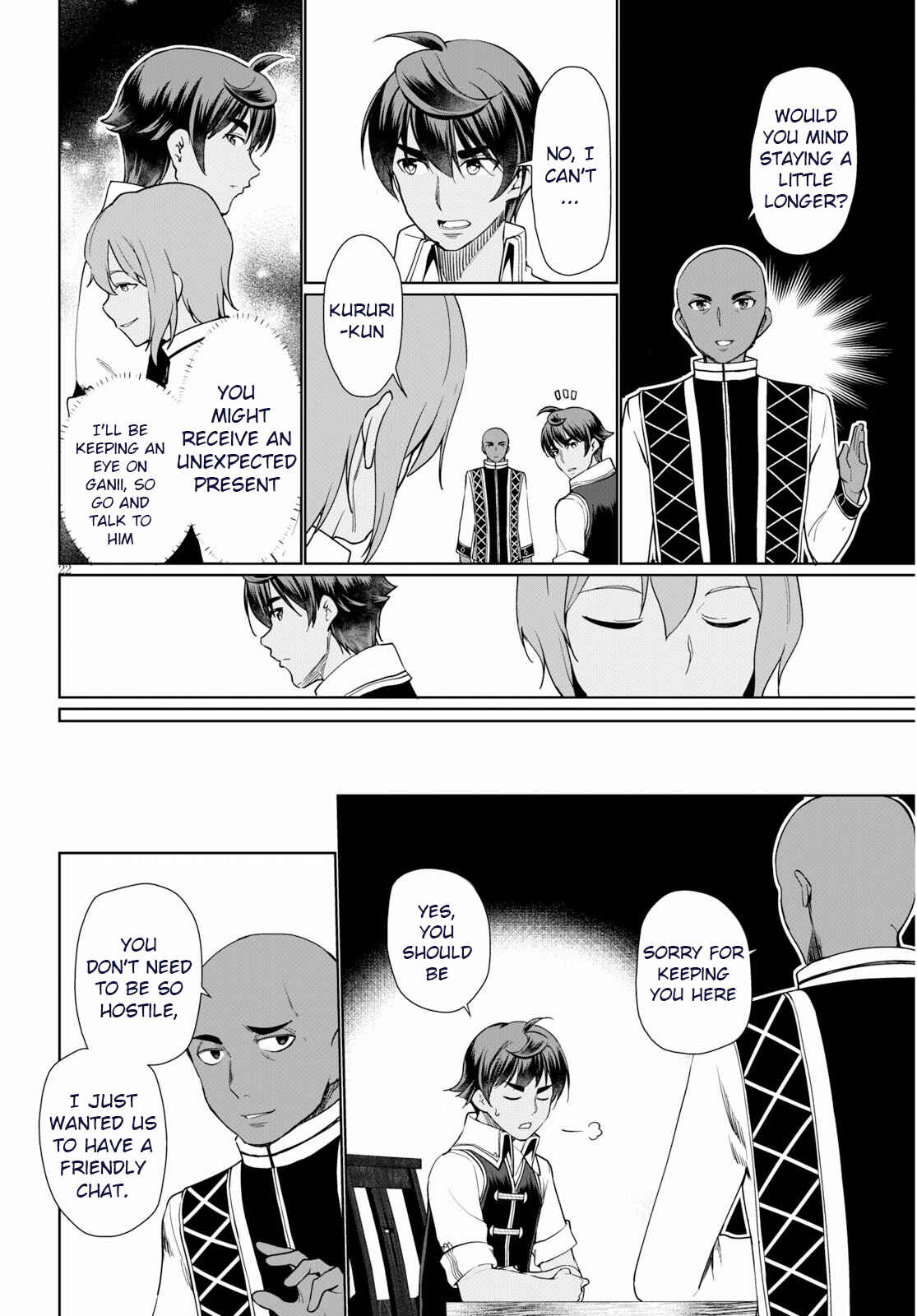 Page 22 Chapter 29 Botsuraku Yotei Nanode, Kajishokunin wo Mezasu