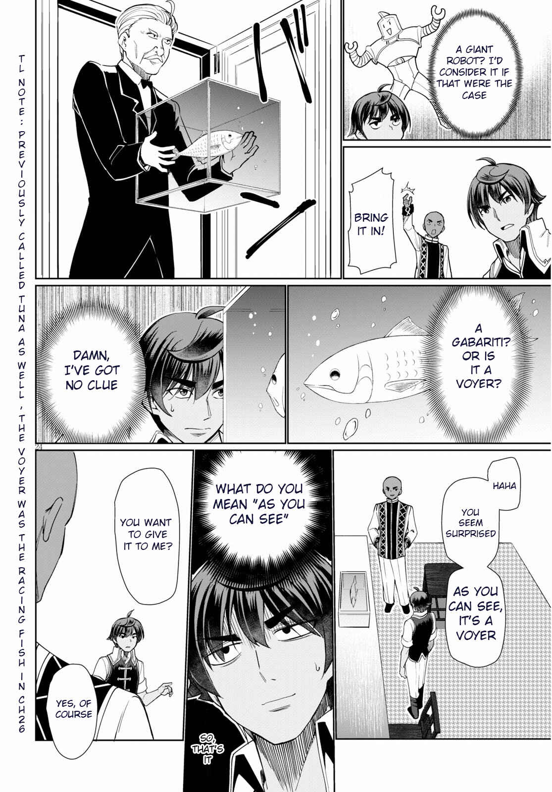 Page 24 Chapter 29 Botsuraku Yotei Nanode, Kajishokunin wo Mezasu