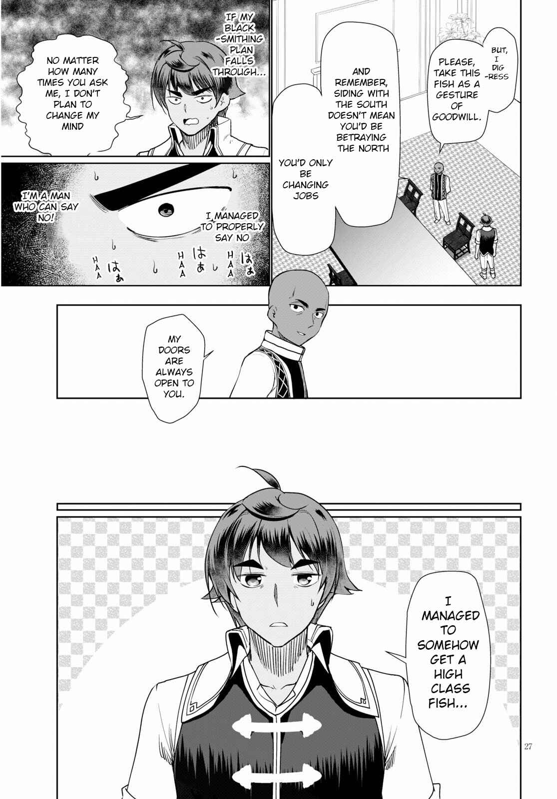 Page 27 Chapter 29 Botsuraku Yotei Nanode, Kajishokunin wo Mezasu