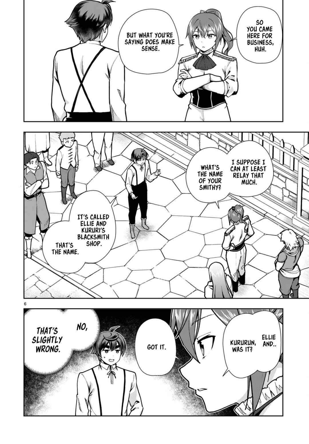 Page 6 Chapter 82 Botsuraku Yotei Nanode, Kajishokunin wo Mezasu