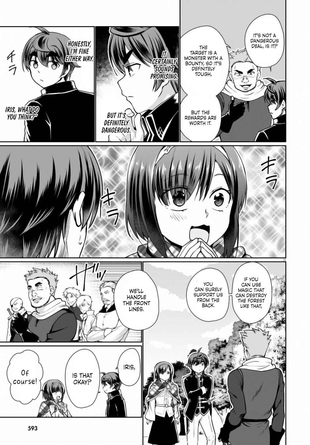 Page 19 Chapter 49 Botsuraku Yotei Nanode, Kajishokunin wo Mezasu