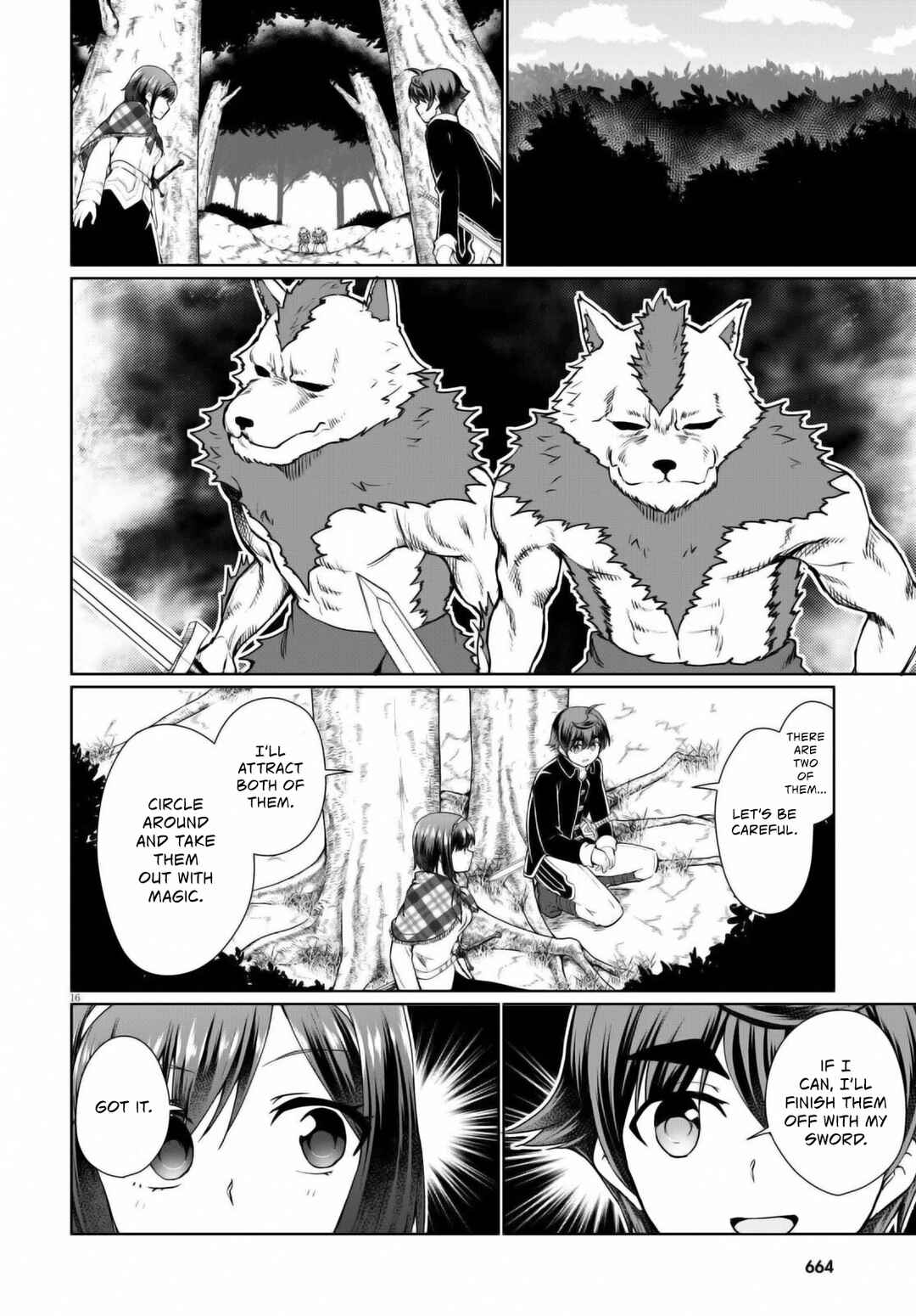 Page 16 Chapter 48 Botsuraku Yotei Nanode, Kajishokunin wo Mezasu