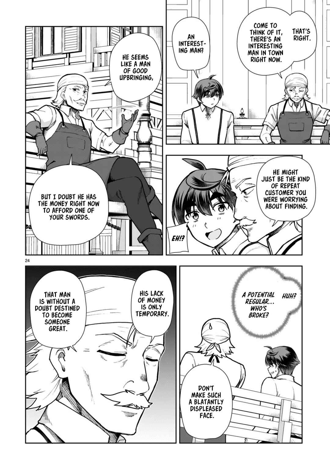 Page 24 Chapter 81 Botsuraku Yotei Nanode, Kajishokunin wo Mezasu