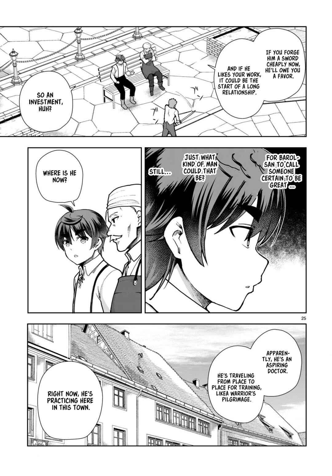 Page 25 Chapter 81 Botsuraku Yotei Nanode, Kajishokunin wo Mezasu
