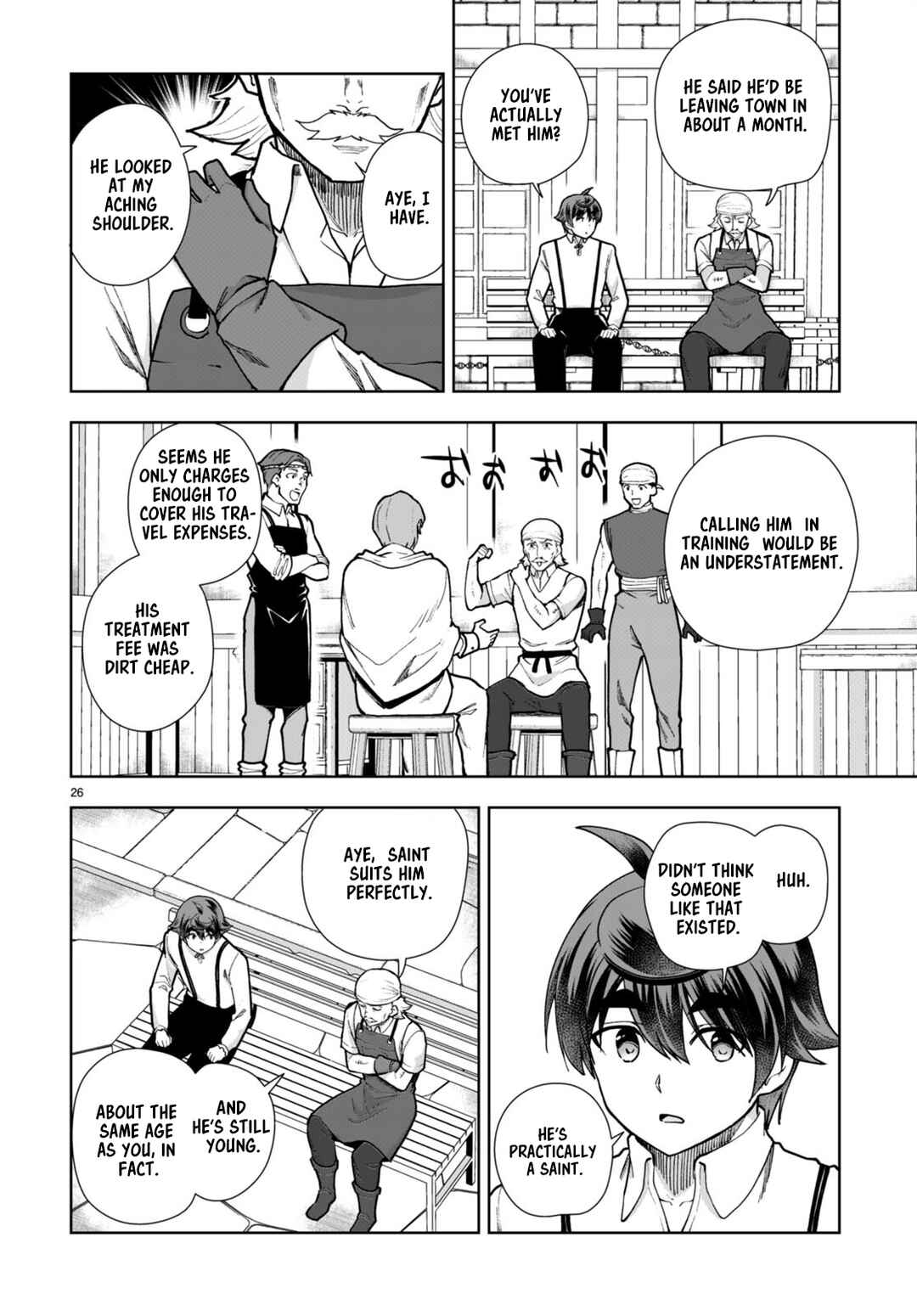 Page 26 Chapter 81 Botsuraku Yotei Nanode, Kajishokunin wo Mezasu