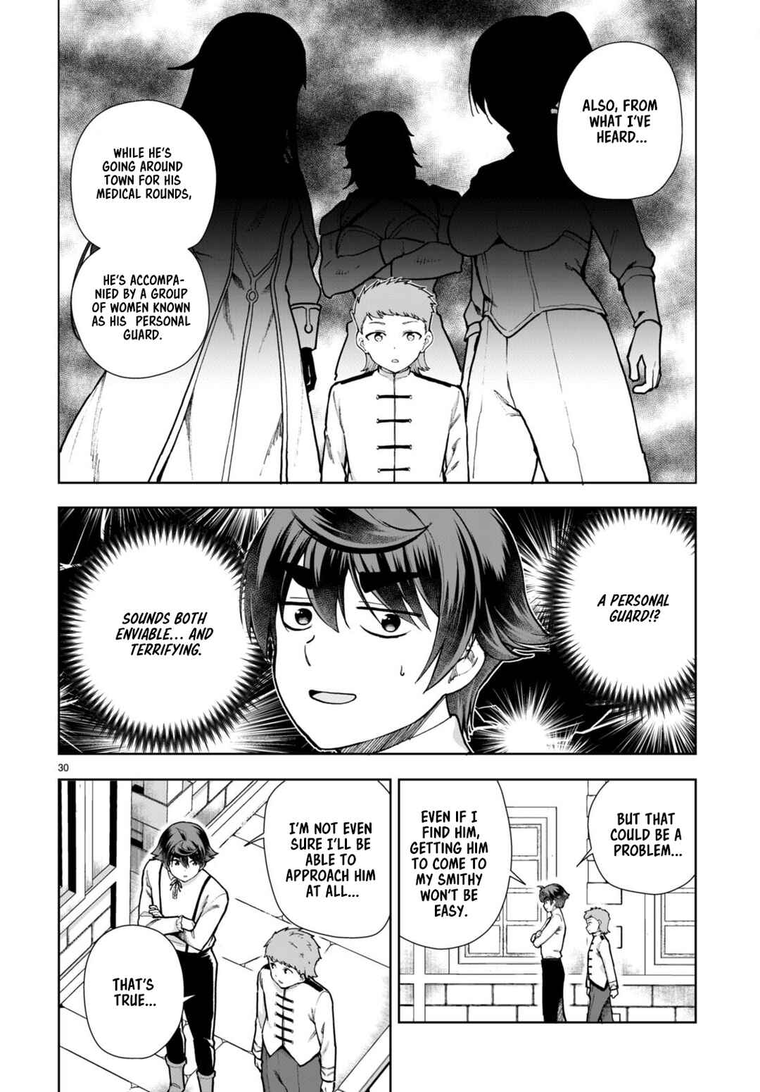 Page 30 Chapter 81 Botsuraku Yotei Nanode, Kajishokunin wo Mezasu