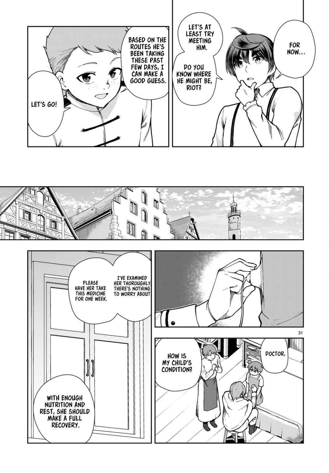 Page 31 Chapter 81 Botsuraku Yotei Nanode, Kajishokunin wo Mezasu