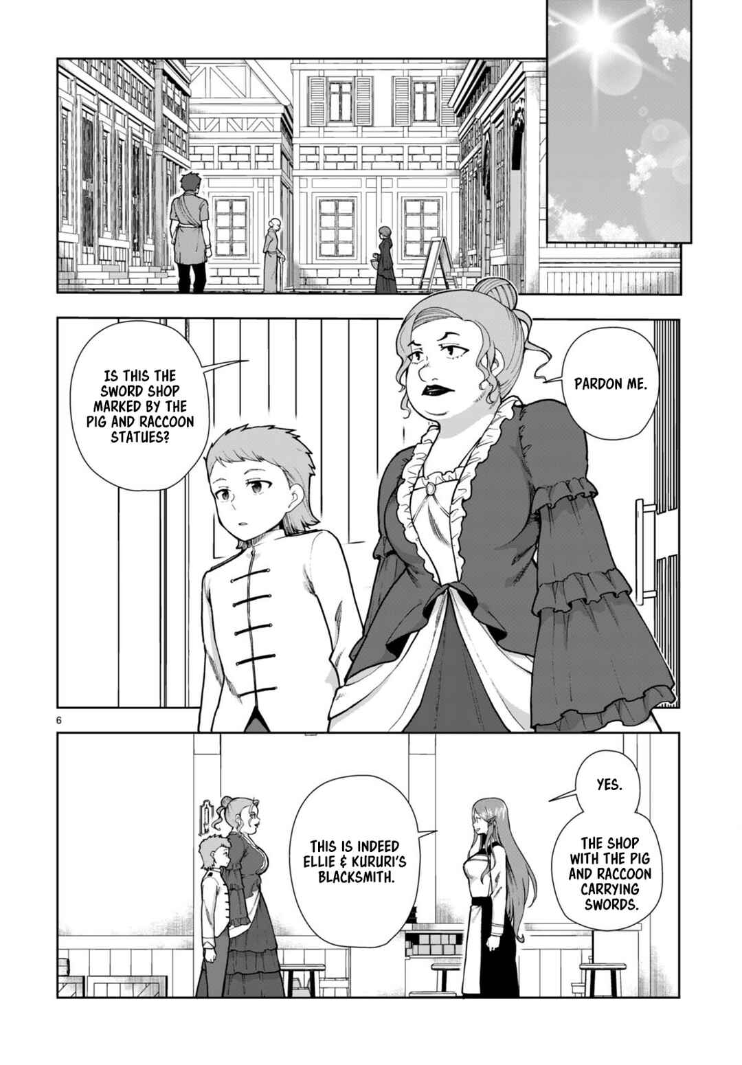 Page 6 Chapter 81 Botsuraku Yotei Nanode, Kajishokunin wo Mezasu