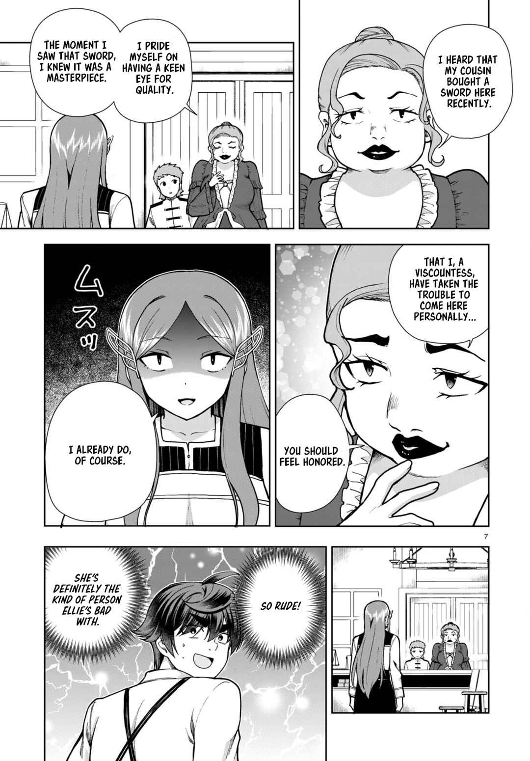 Page 7 Chapter 81 Botsuraku Yotei Nanode, Kajishokunin wo Mezasu