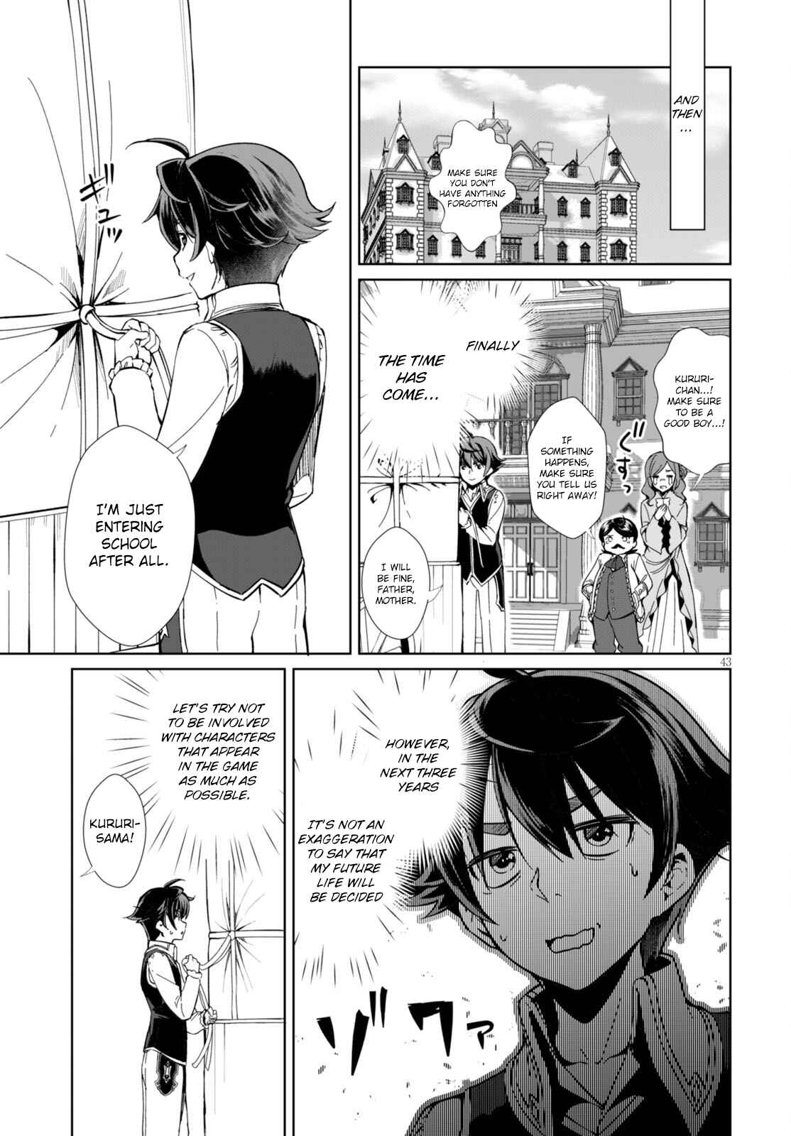 Page 44 Chapter 1 Botsuraku Yotei Nanode, Kajishokunin wo Mezasu