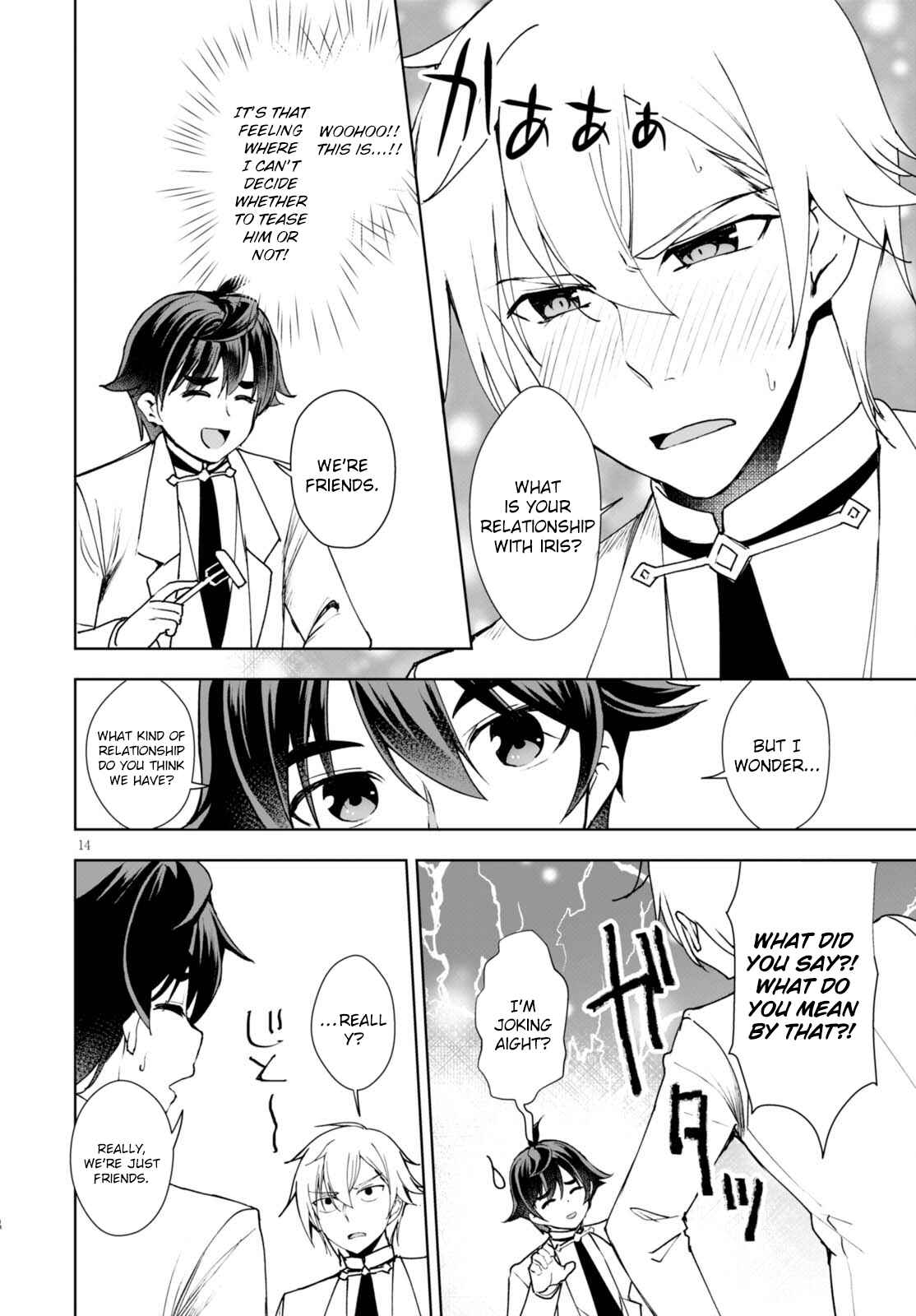 Page 15 Chapter 8 Botsuraku Yotei Nanode, Kajishokunin wo Mezasu
