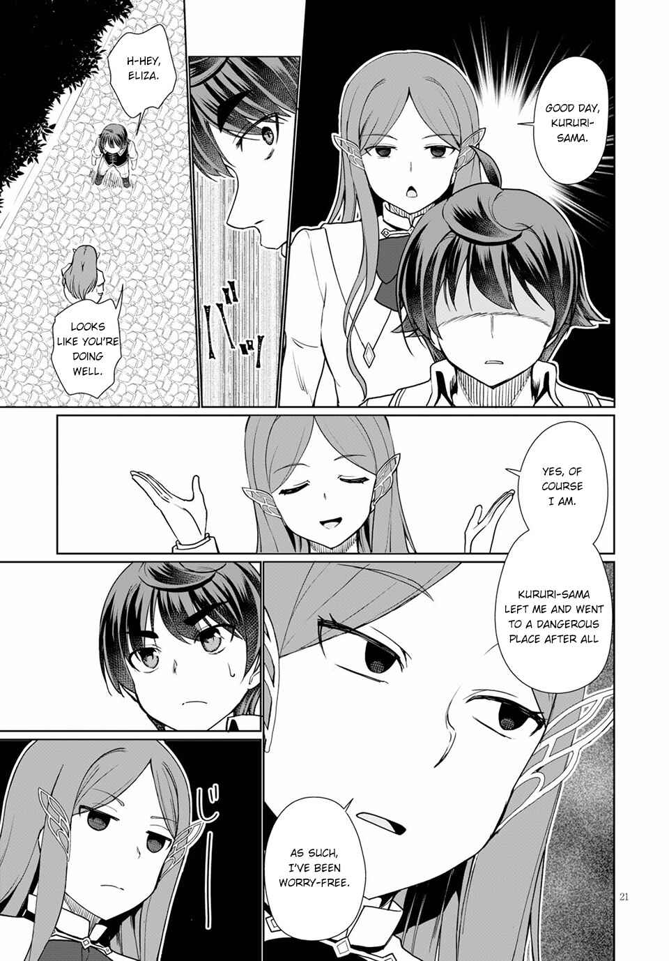 Page 22 Chapter 34 Botsuraku Yotei Nanode, Kajishokunin wo Mezasu