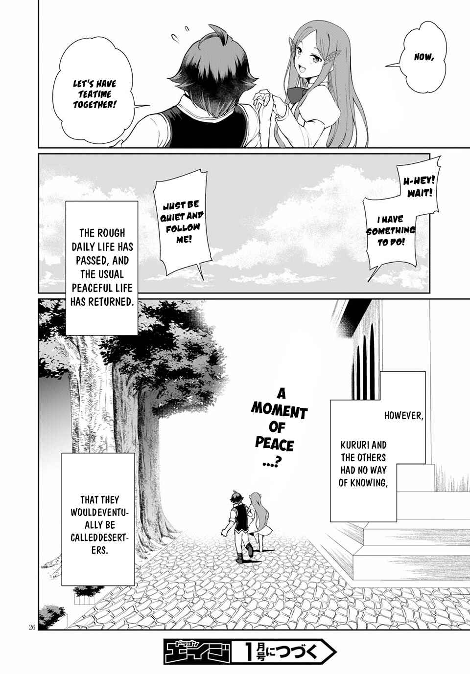 Page 27 Chapter 34 Botsuraku Yotei Nanode, Kajishokunin wo Mezasu