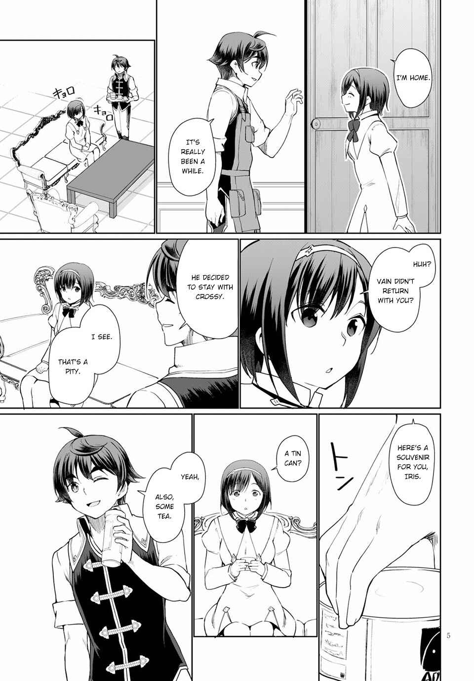 Page 6 Chapter 34 Botsuraku Yotei Nanode, Kajishokunin wo Mezasu