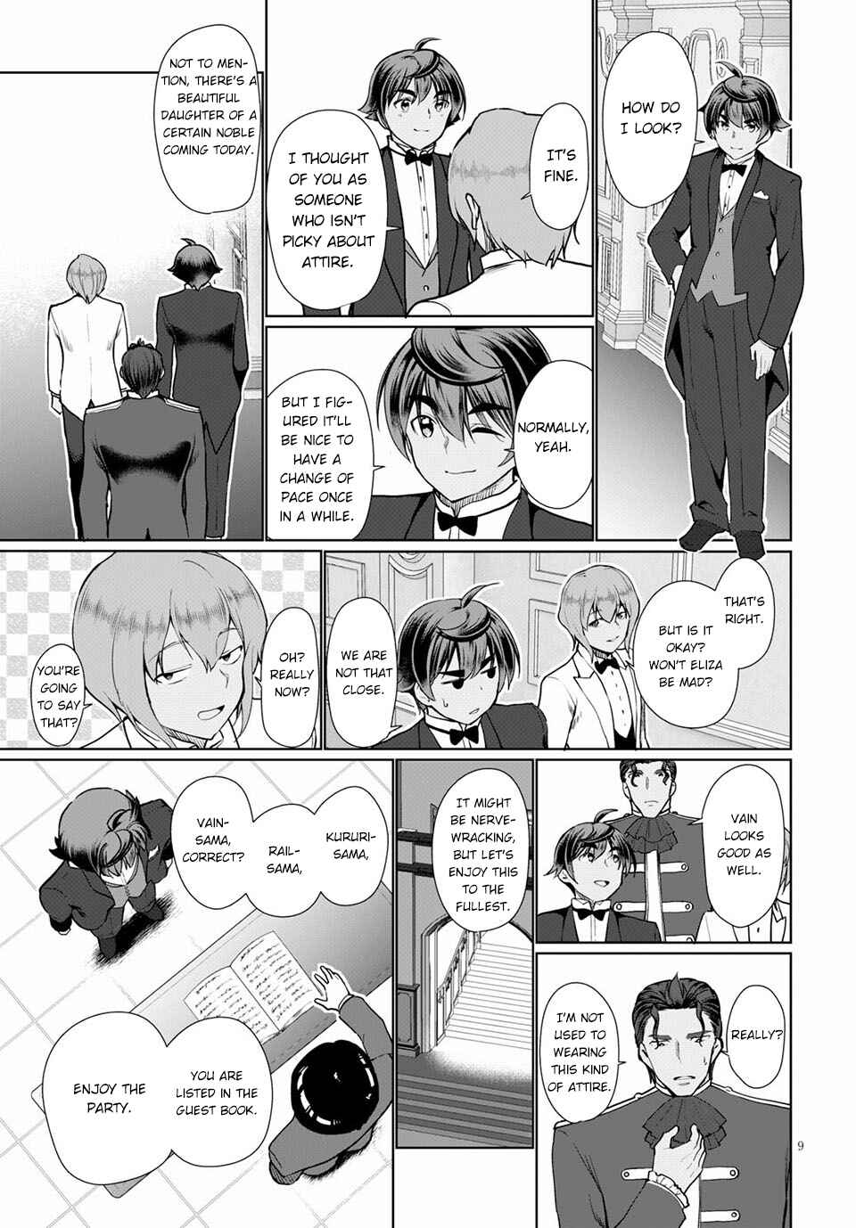 Page 10 Chapter 33 Botsuraku Yotei Nanode, Kajishokunin wo Mezasu