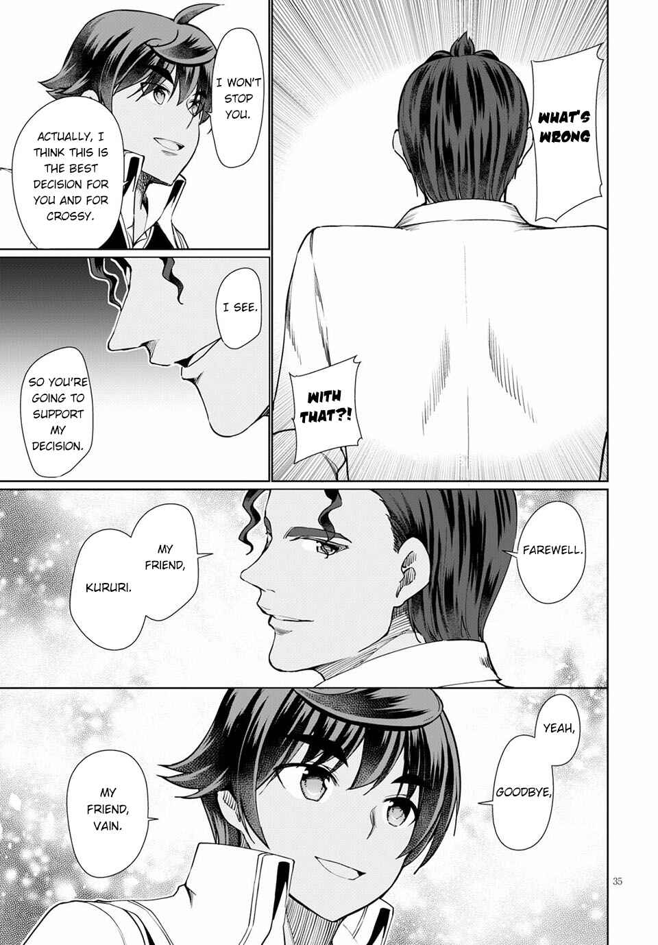 Page 36 Chapter 33 Botsuraku Yotei Nanode, Kajishokunin wo Mezasu