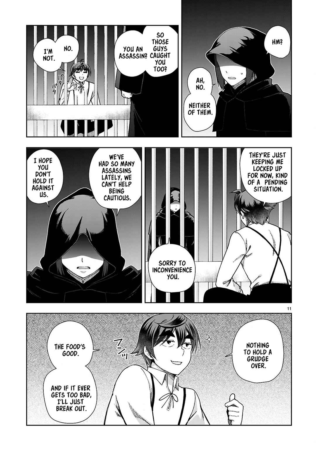 Page 11 Chapter 88 Botsuraku Yotei Nanode, Kajishokunin wo Mezasu