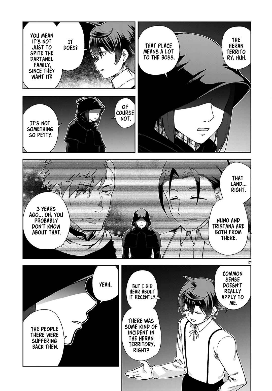 Page 17 Chapter 88 Botsuraku Yotei Nanode, Kajishokunin wo Mezasu