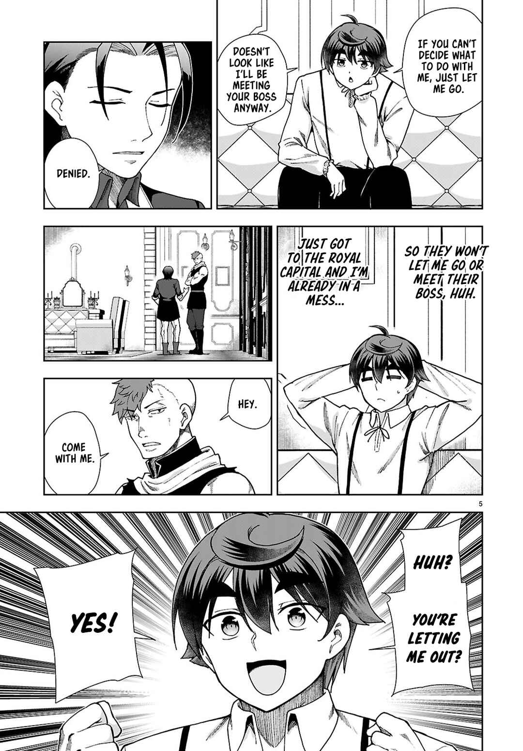 Page 5 Chapter 88 Botsuraku Yotei Nanode, Kajishokunin wo Mezasu