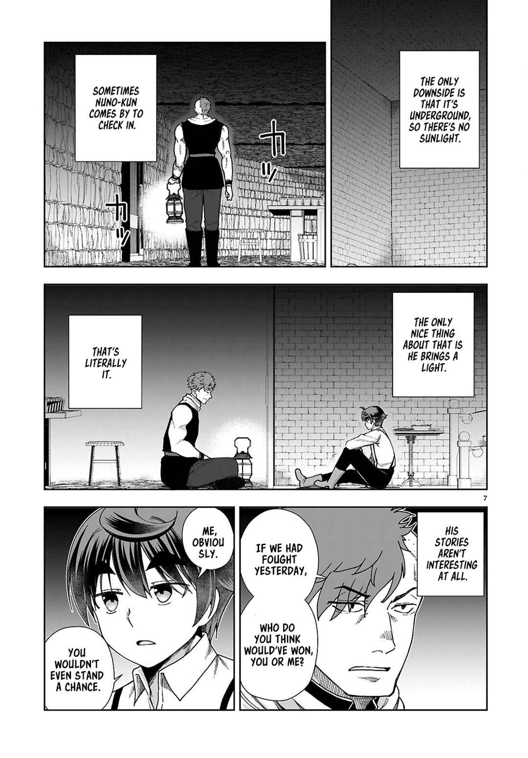 Page 7 Chapter 88 Botsuraku Yotei Nanode, Kajishokunin wo Mezasu