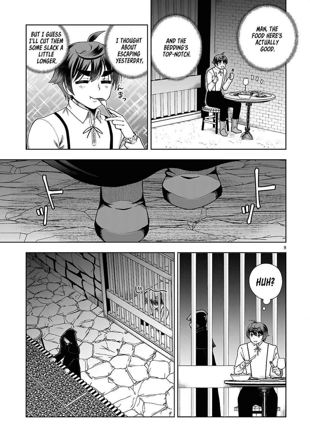 Page 9 Chapter 88 Botsuraku Yotei Nanode, Kajishokunin wo Mezasu