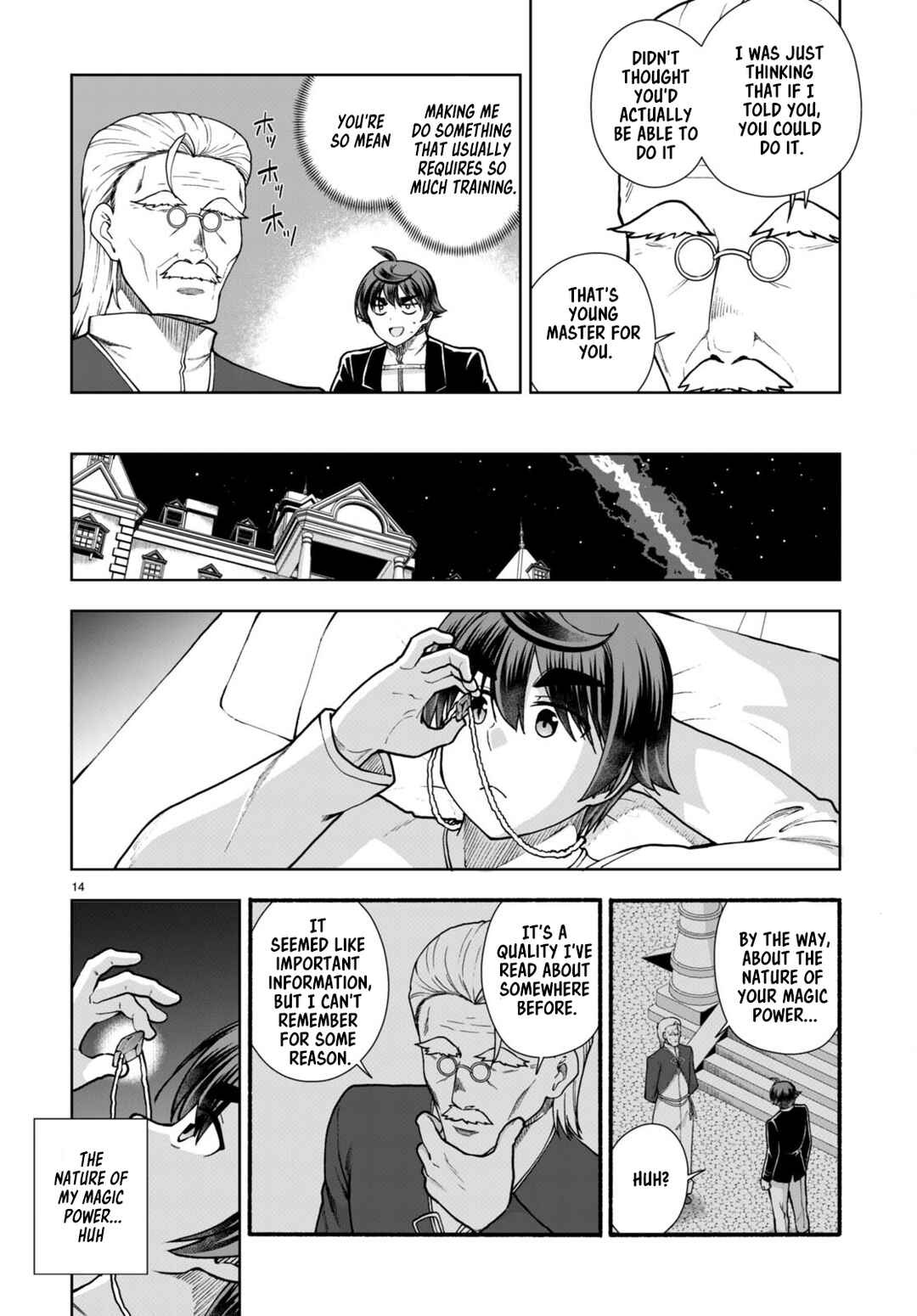 Page 14 Chapter 63 Botsuraku Yotei Nanode, Kajishokunin wo Mezasu