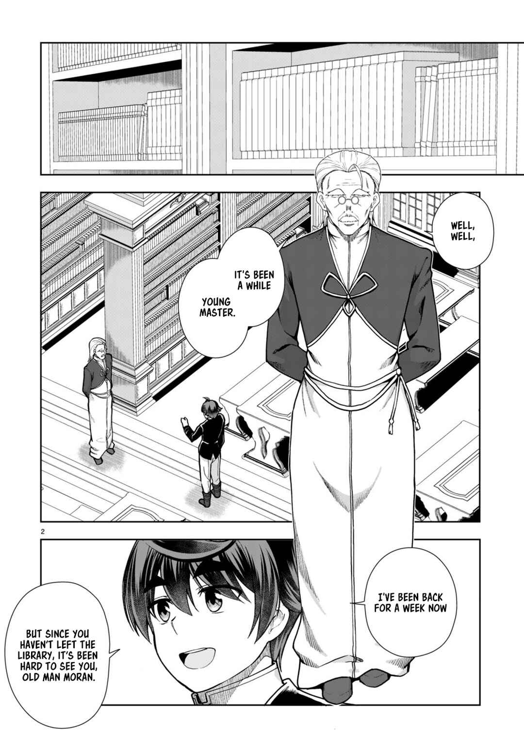 Page 2 Chapter 63 Botsuraku Yotei Nanode, Kajishokunin wo Mezasu