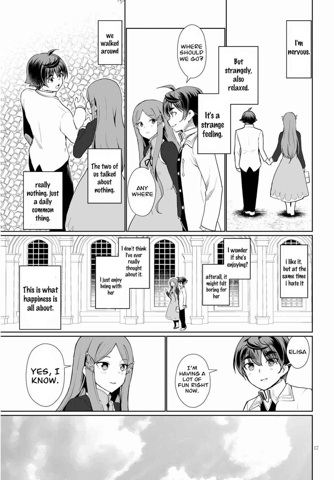 Page 19 Chapter 36 Botsuraku Yotei Nanode, Kajishokunin wo Mezasu
