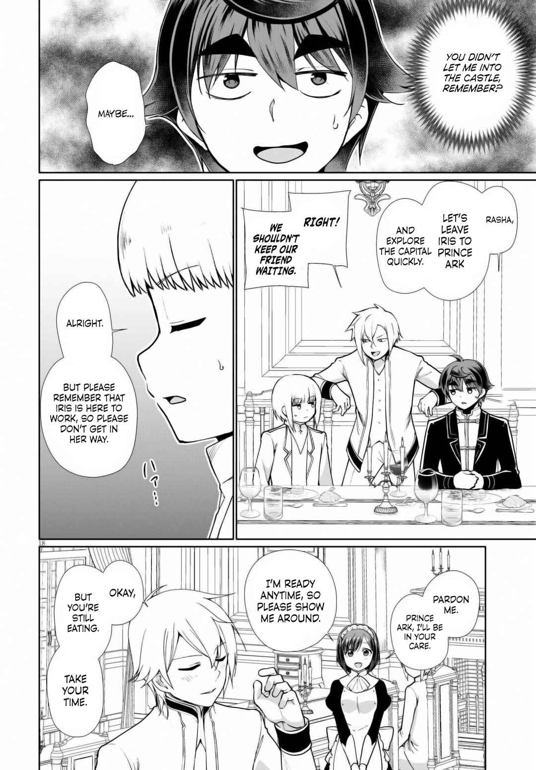 Page 18 Chapter 51 Botsuraku Yotei Nanode, Kajishokunin wo Mezasu