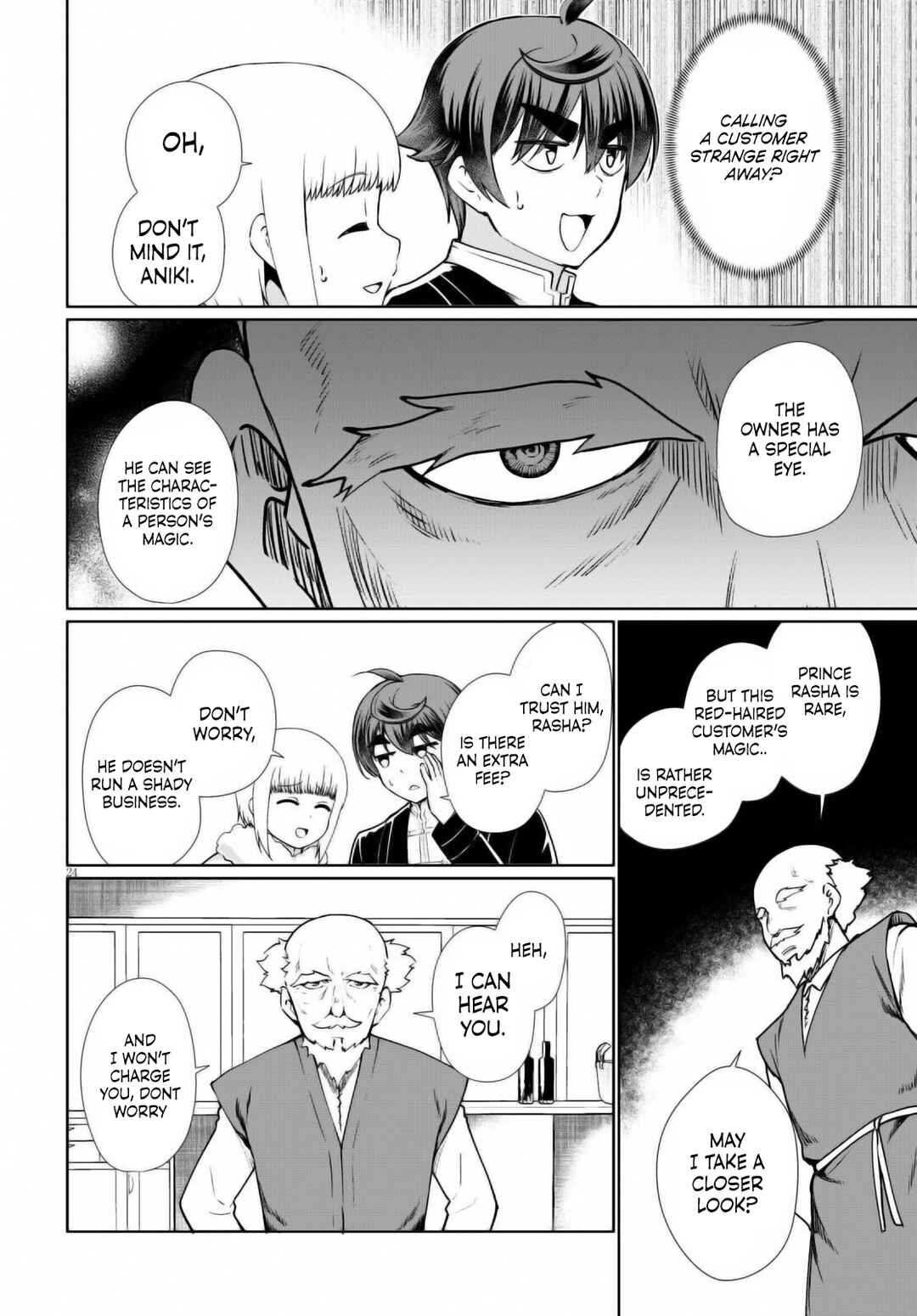 Page 24 Chapter 51 Botsuraku Yotei Nanode, Kajishokunin wo Mezasu