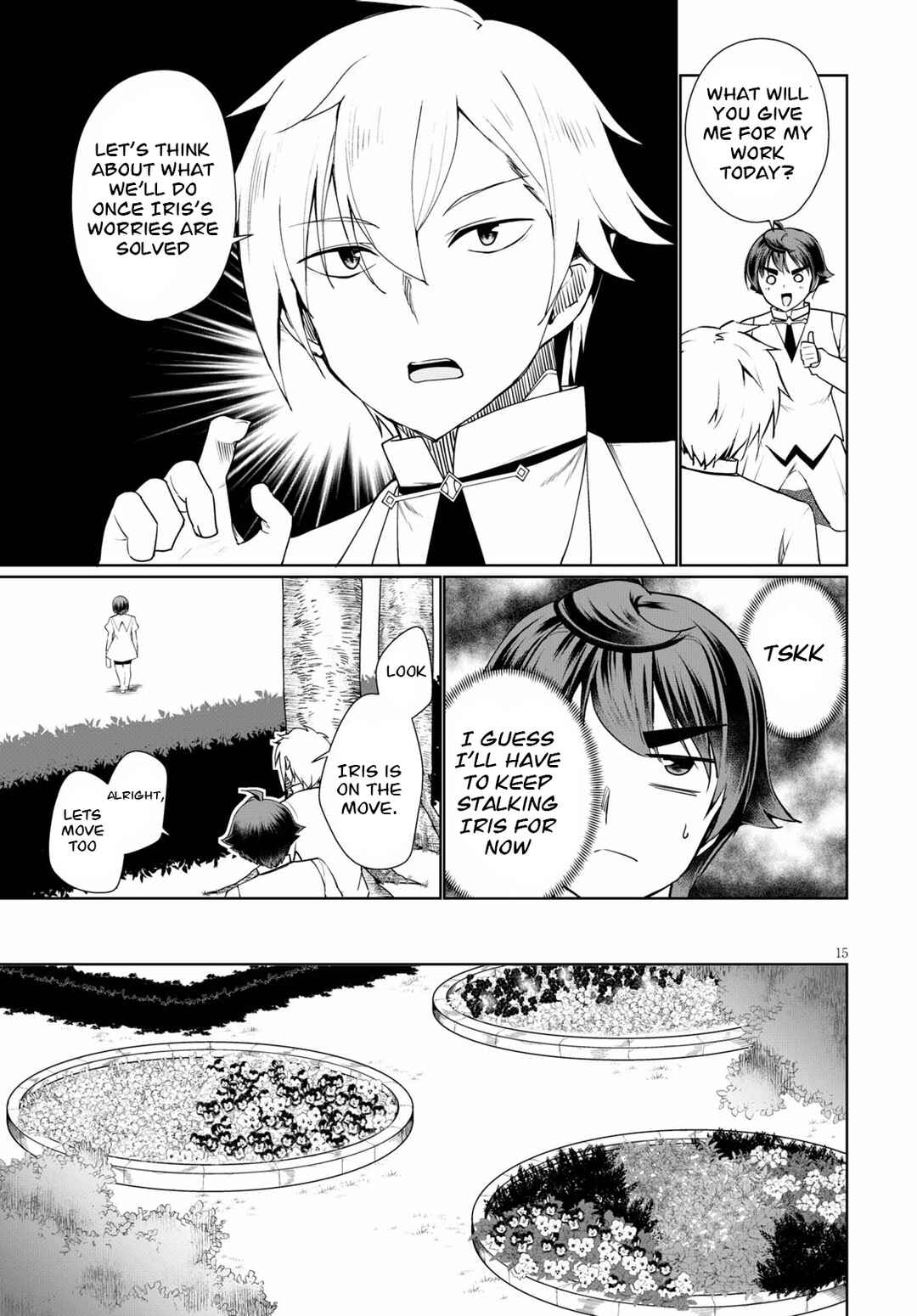 Page 15 Chapter 38 Botsuraku Yotei Nanode, Kajishokunin wo Mezasu
