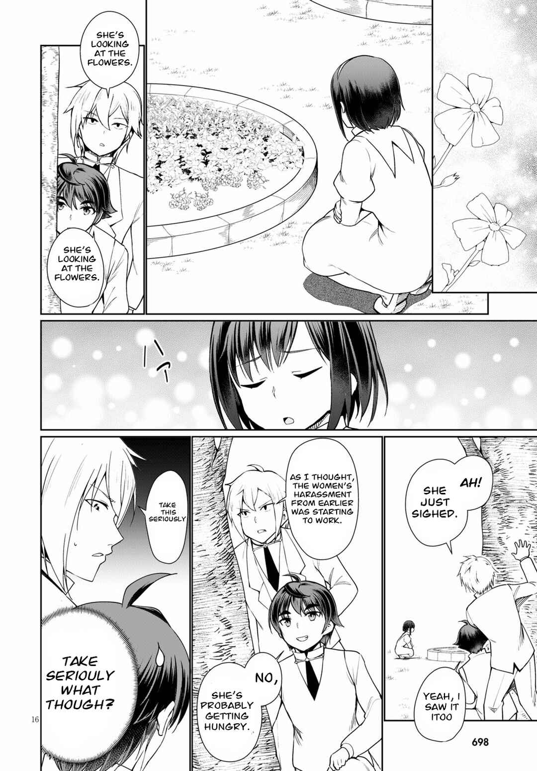 Page 16 Chapter 38 Botsuraku Yotei Nanode, Kajishokunin wo Mezasu