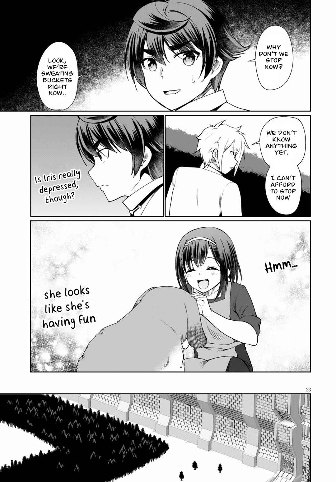 Page 23 Chapter 38 Botsuraku Yotei Nanode, Kajishokunin wo Mezasu