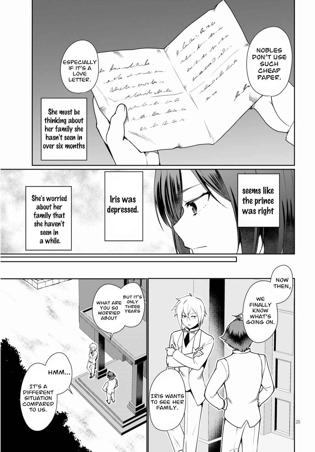 Page 25 Chapter 38 Botsuraku Yotei Nanode, Kajishokunin wo Mezasu
