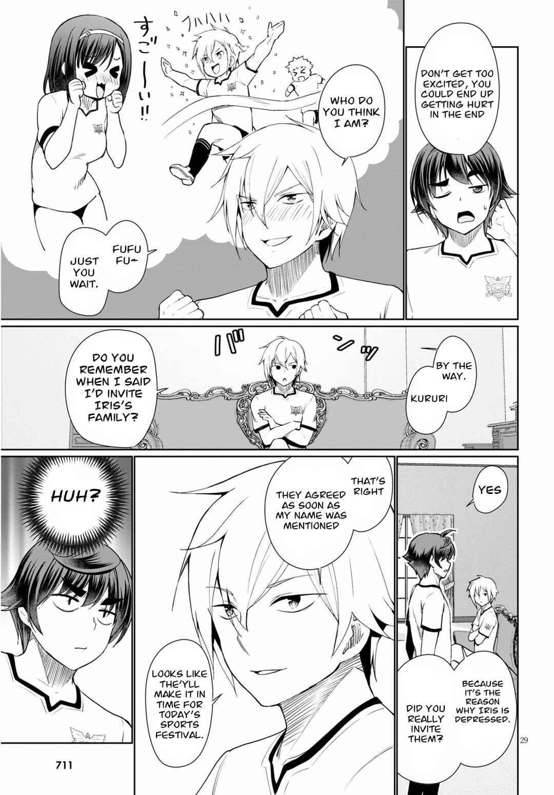 Page 29 Chapter 38 Botsuraku Yotei Nanode, Kajishokunin wo Mezasu