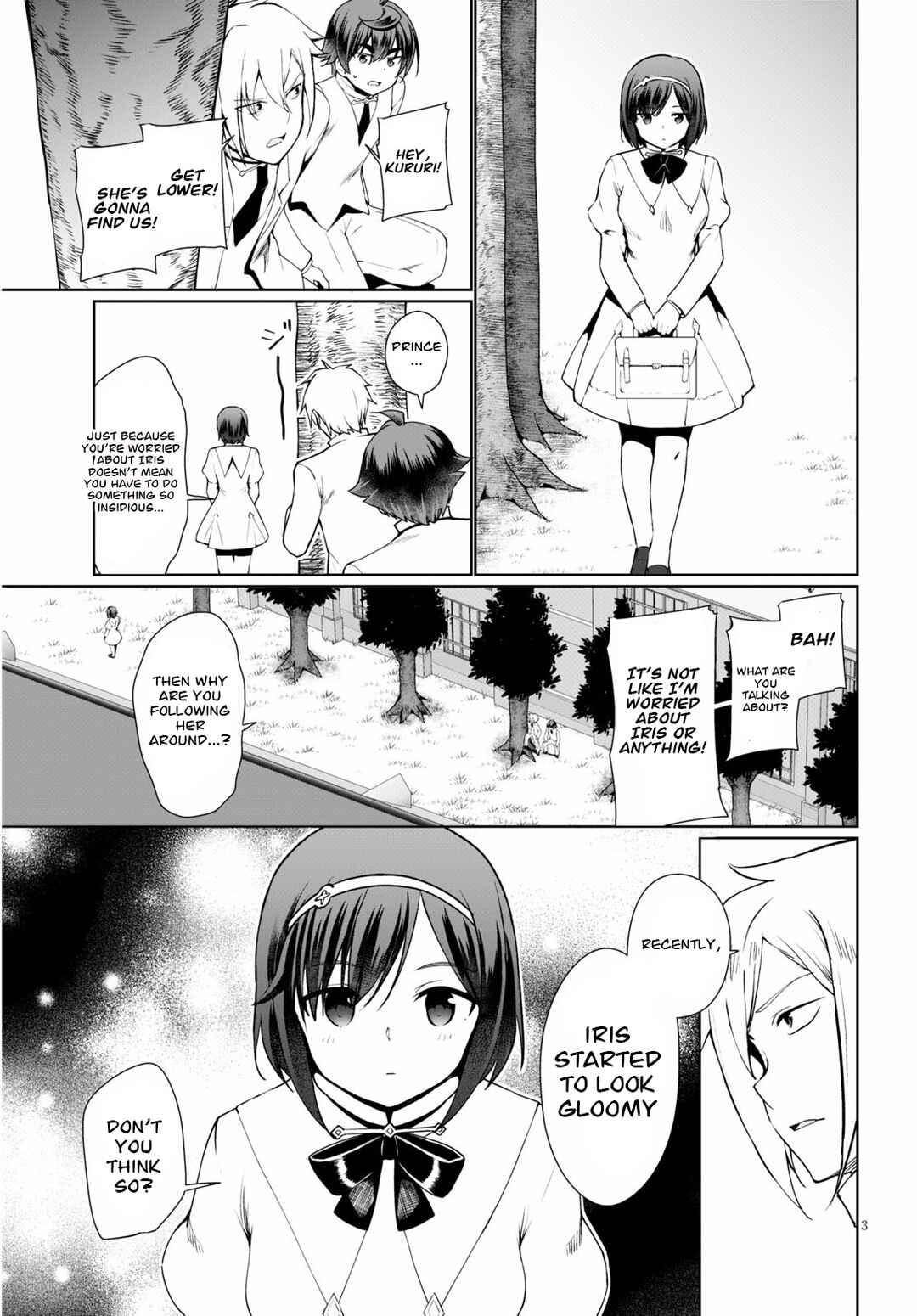 Page 3 Chapter 38 Botsuraku Yotei Nanode, Kajishokunin wo Mezasu