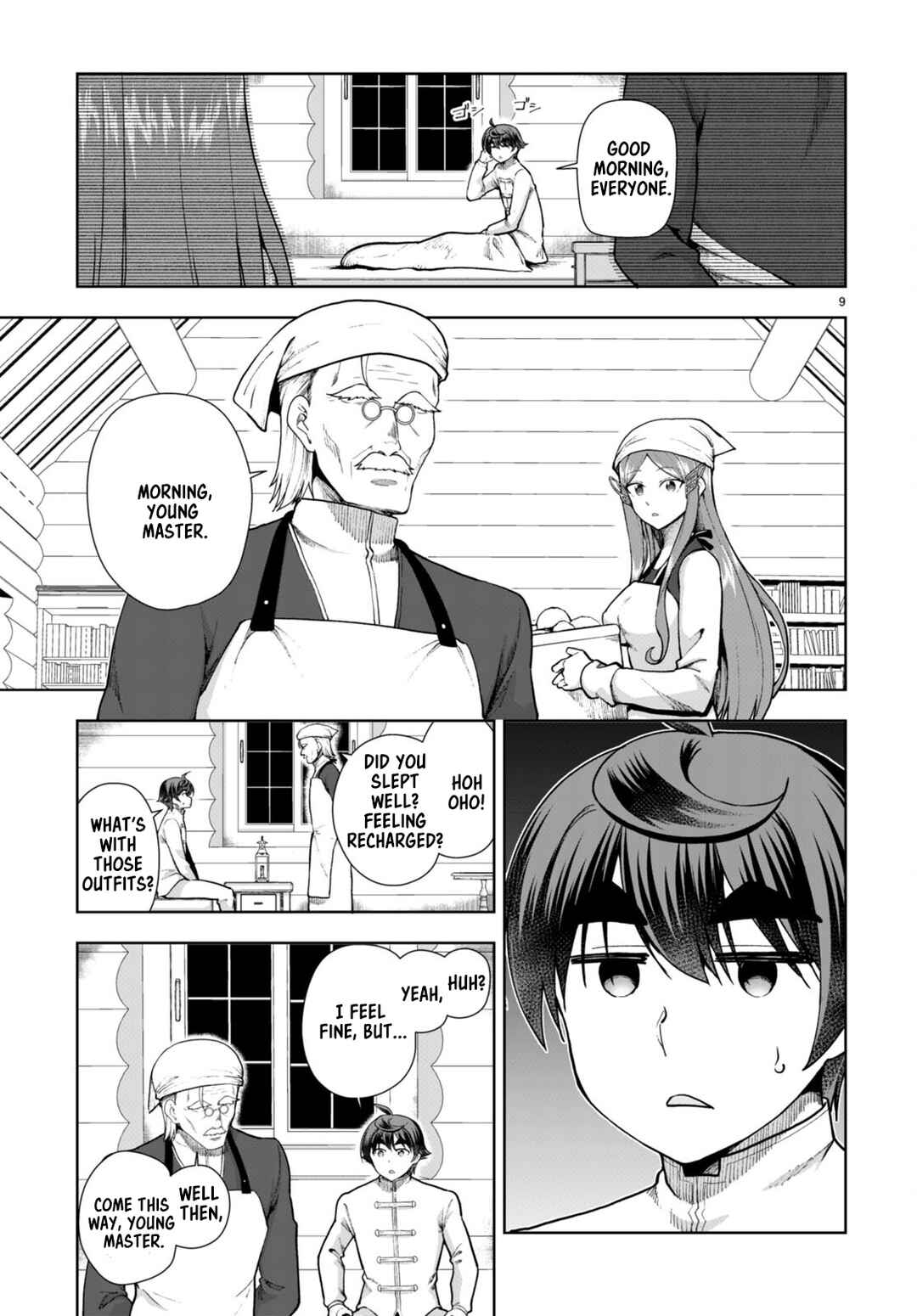 Page 11 Chapter 71 Botsuraku Yotei Nanode, Kajishokunin wo Mezasu
