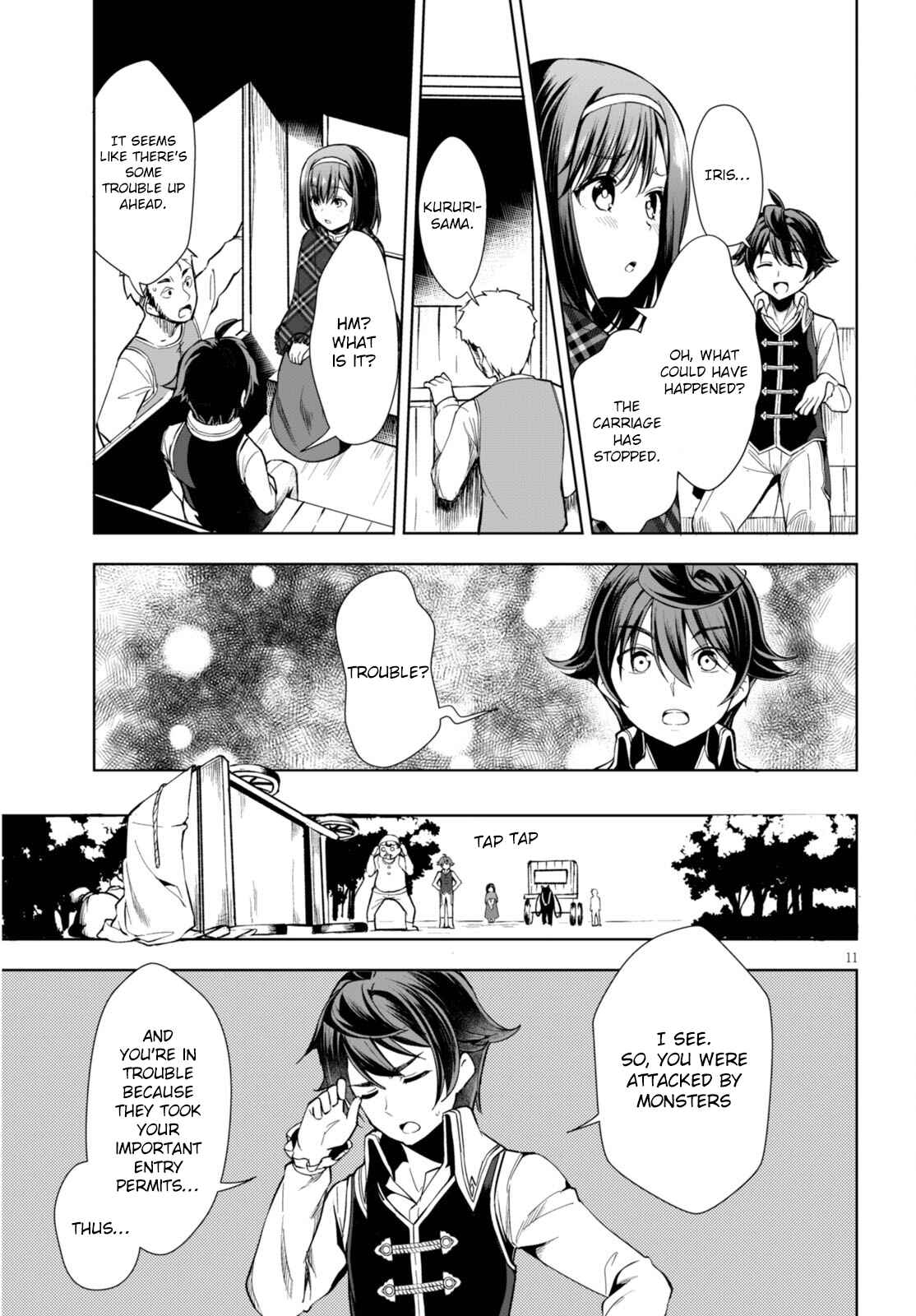 Page 12 Chapter 2 Botsuraku Yotei Nanode, Kajishokunin wo Mezasu