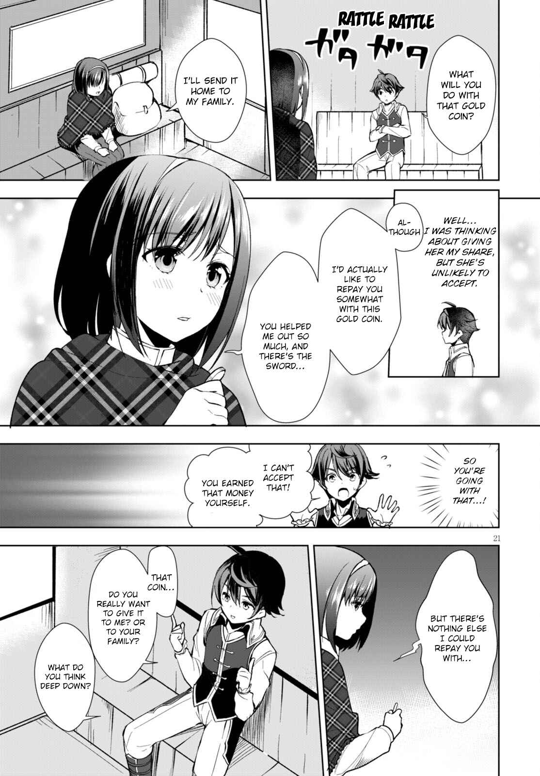 Page 22 Chapter 2 Botsuraku Yotei Nanode, Kajishokunin wo Mezasu