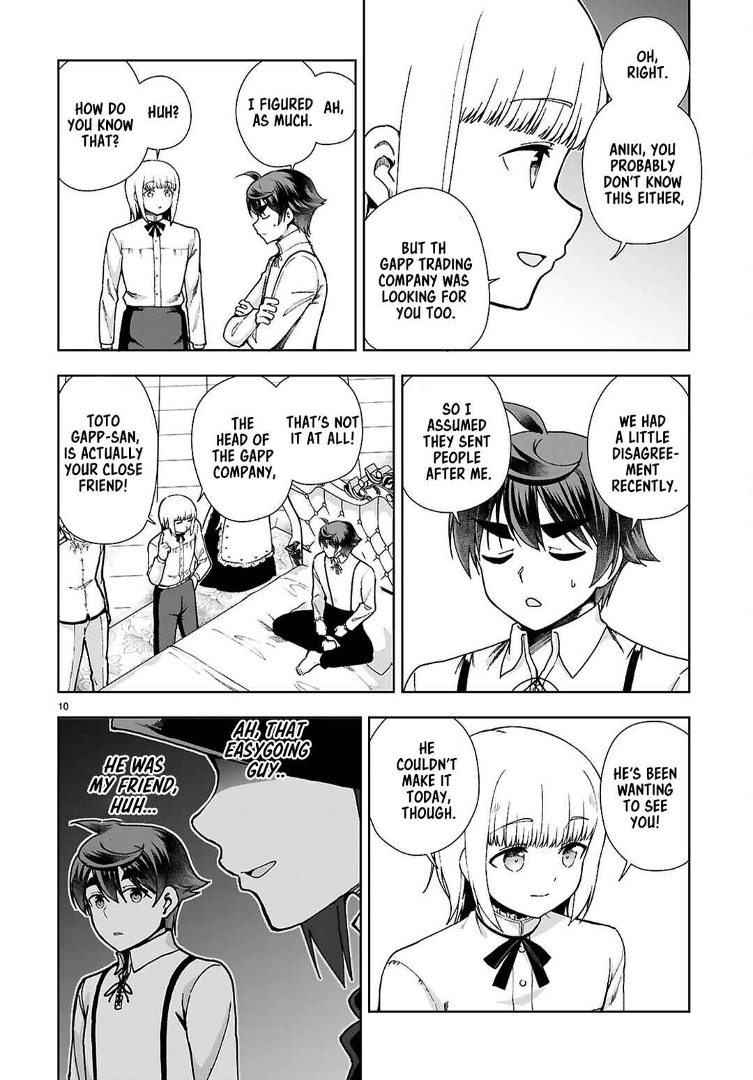 Page 10 Chapter 92 Botsuraku Yotei Nanode, Kajishokunin wo Mezasu