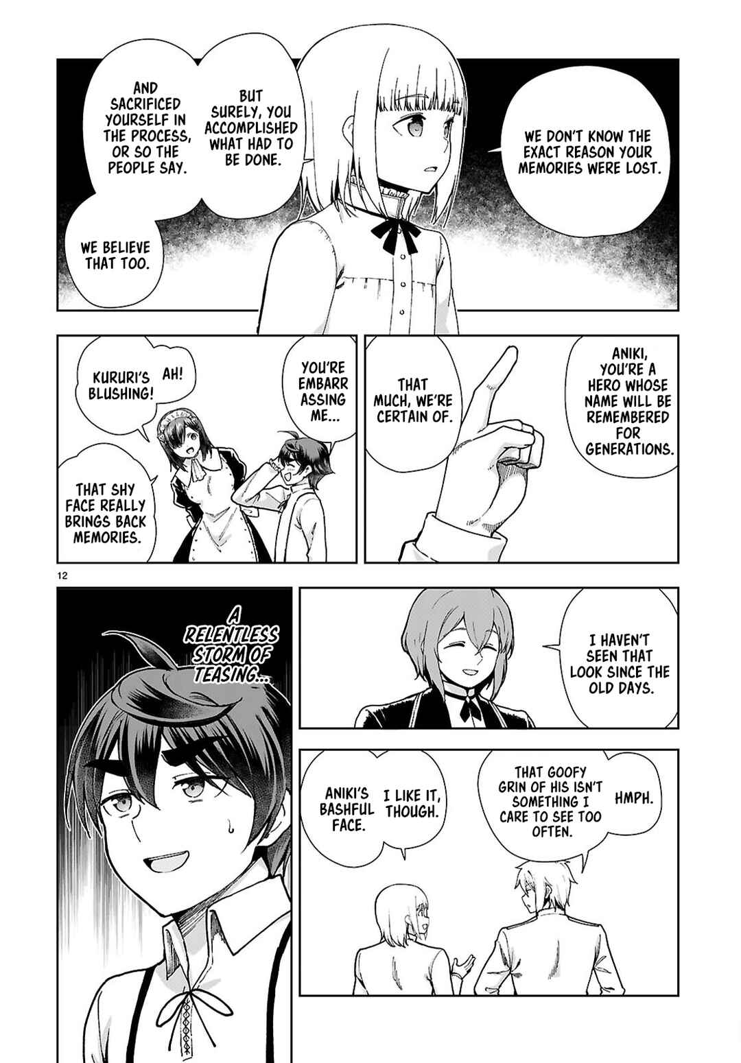 Page 12 Chapter 92 Botsuraku Yotei Nanode, Kajishokunin wo Mezasu