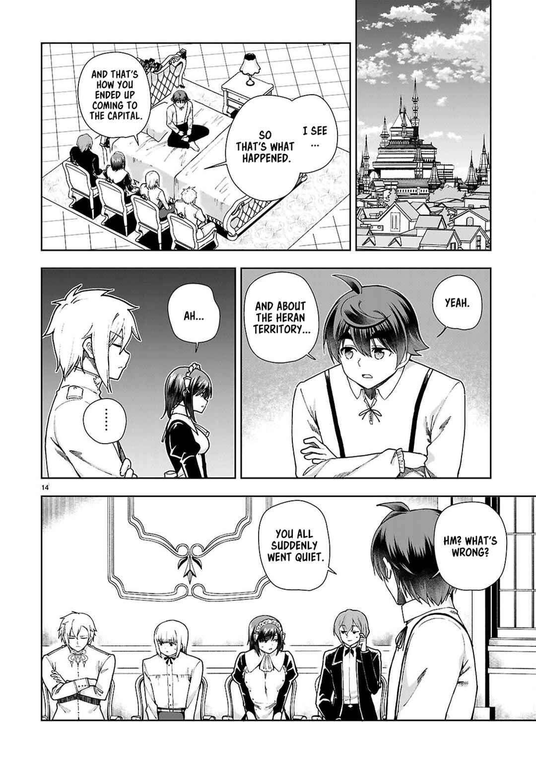 Page 14 Chapter 92 Botsuraku Yotei Nanode, Kajishokunin wo Mezasu