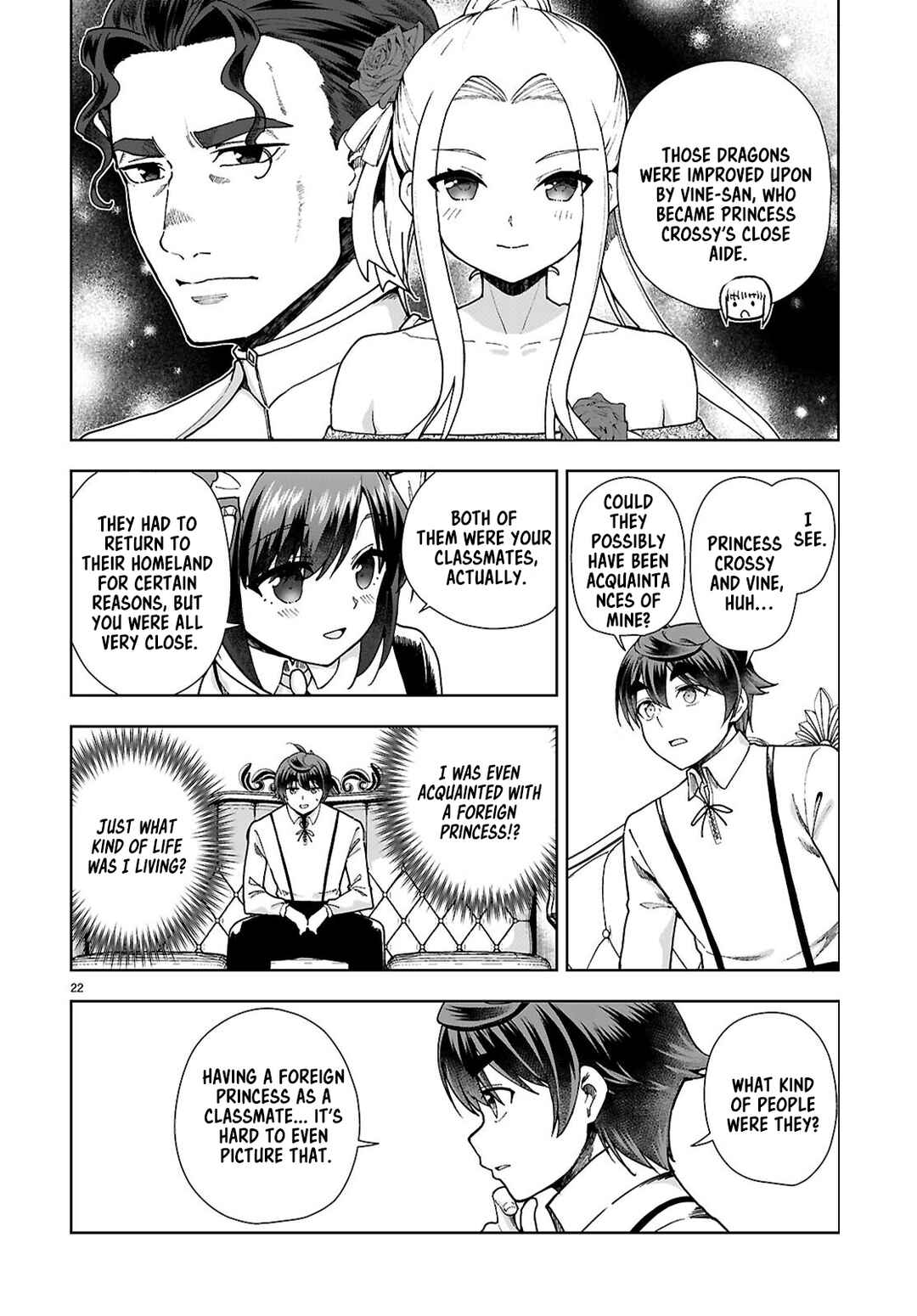 Page 22 Chapter 92 Botsuraku Yotei Nanode, Kajishokunin wo Mezasu