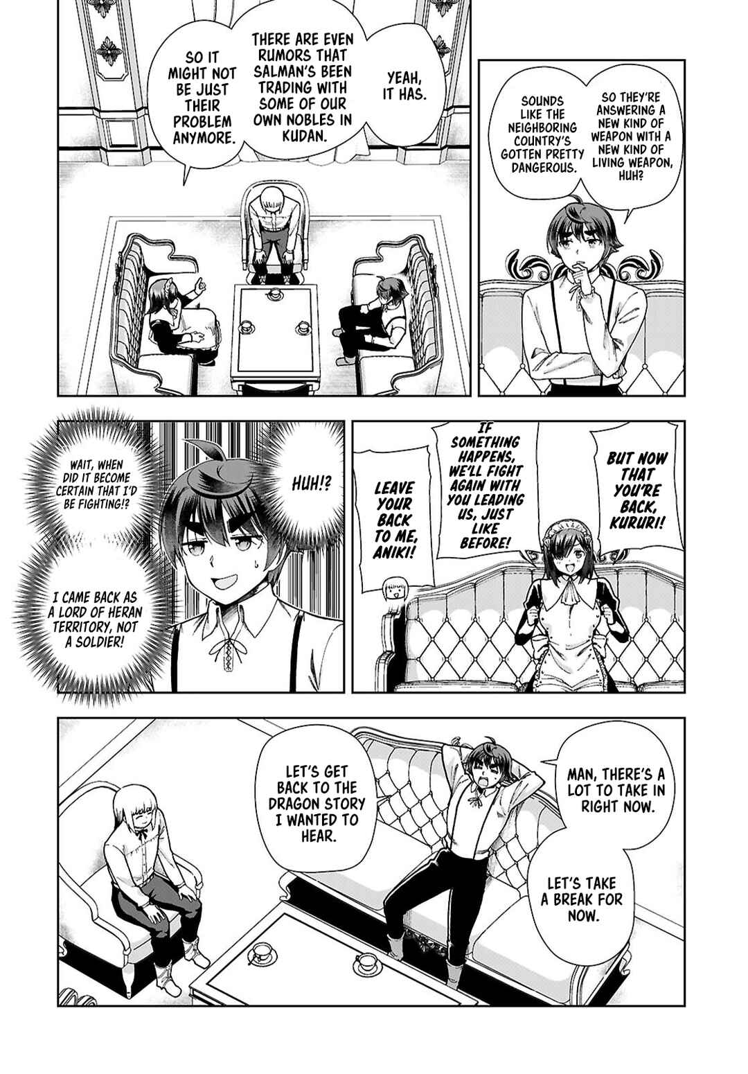 Page 26 Chapter 92 Botsuraku Yotei Nanode, Kajishokunin wo Mezasu